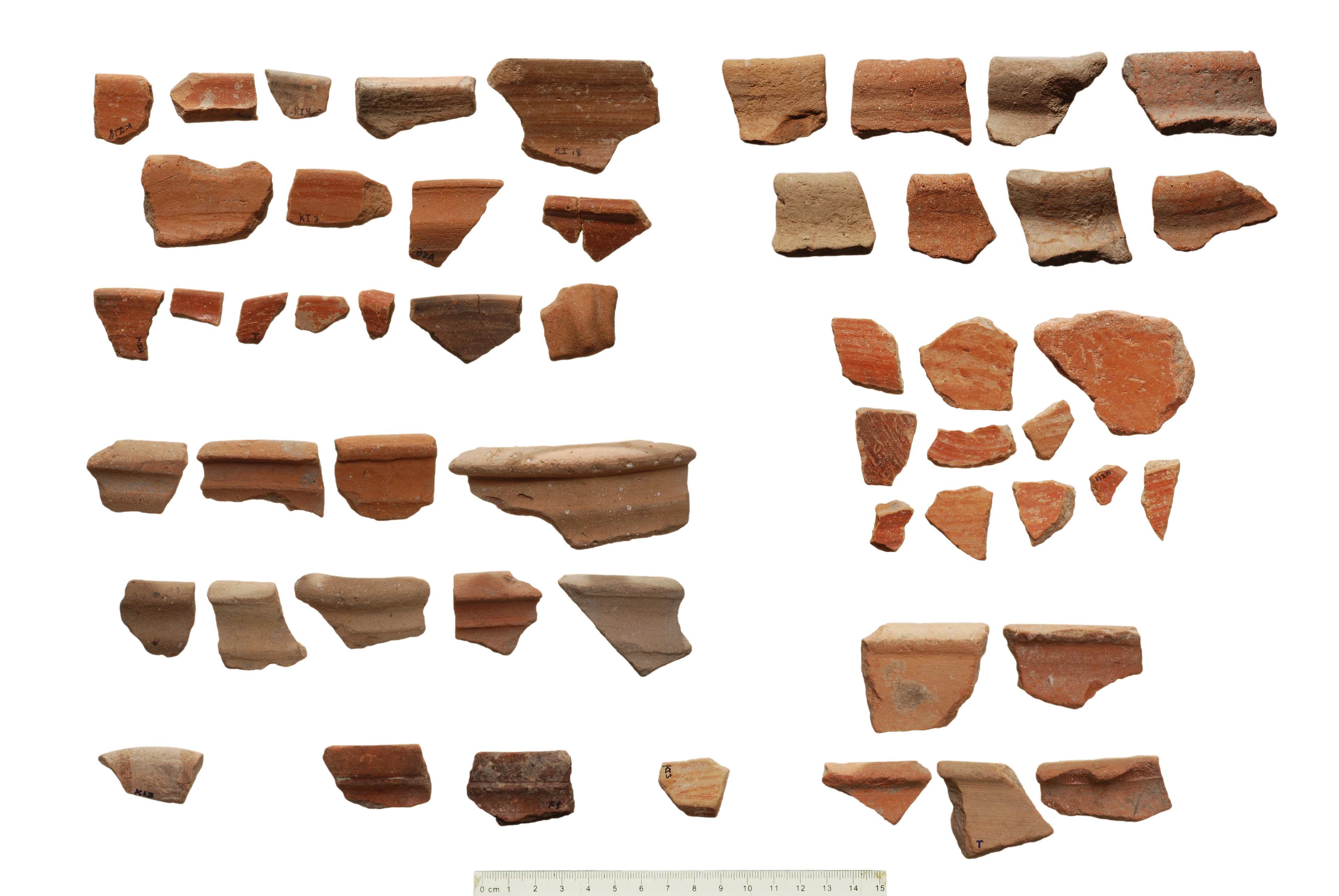 Pottery Shards Dates to the Iron Age IIA (10th-9th century BCE) 