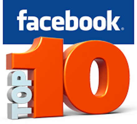 "Facebook top 10" icon