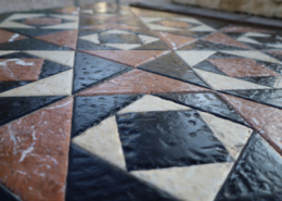 Opus Sectile reconstruction at the Temple Mount Sifting Project